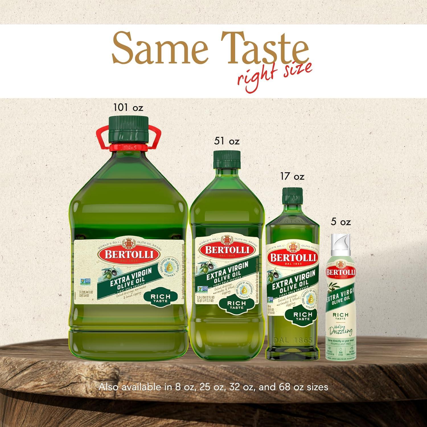 image:imageBertolli Dress amp Drizz Extra Virgin Olive Oil Rich Taste Contains Polyphenols Squeeze Bottle 155 fl ozFruity Olive