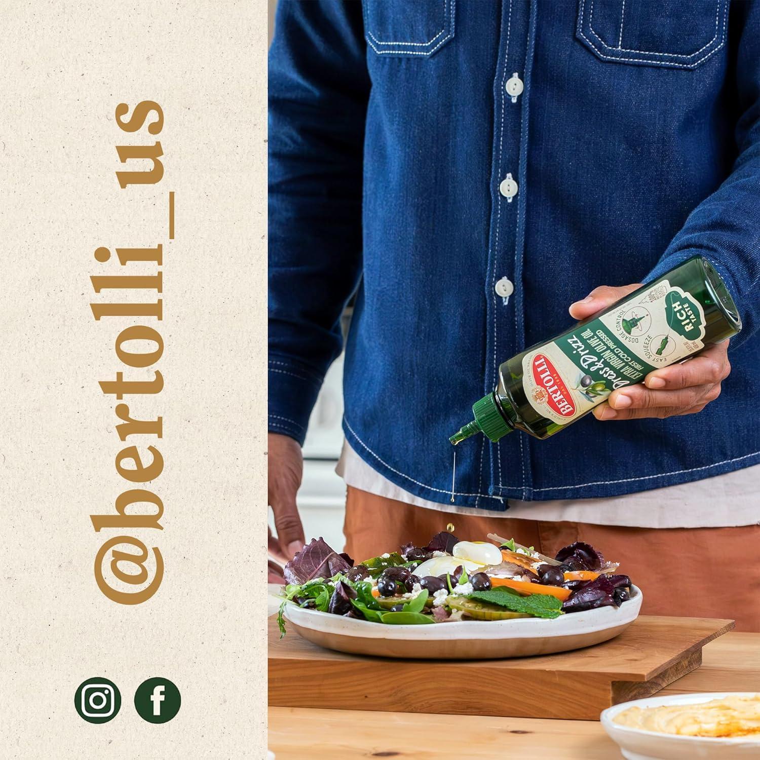 image:imageBertolli Dress amp Drizz Extra Virgin Olive Oil Rich Taste Contains Polyphenols Squeeze Bottle 155 fl ozRich Taste