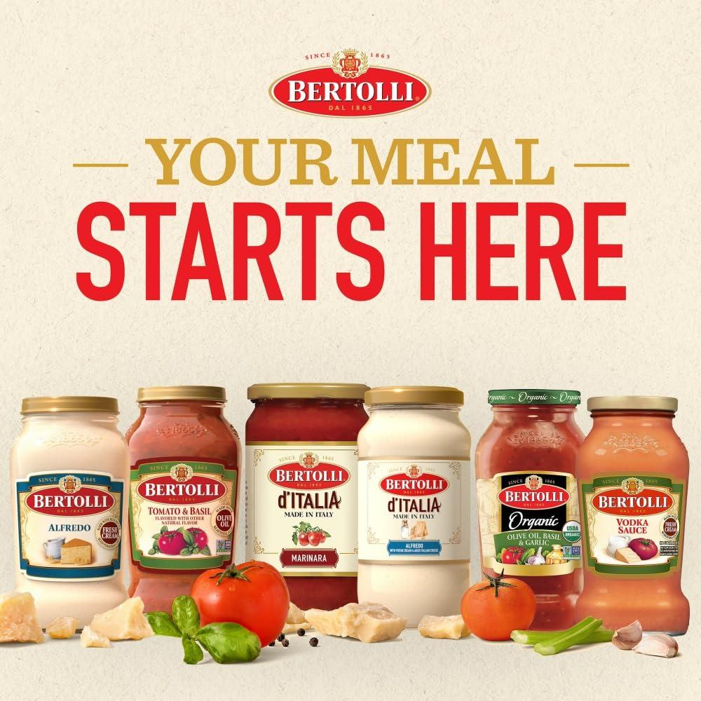 image:imageBertolli Alfredo Sauce with Basil Spaghetti Pasta Sauce 15 ozAged Parmesan Alfredo
