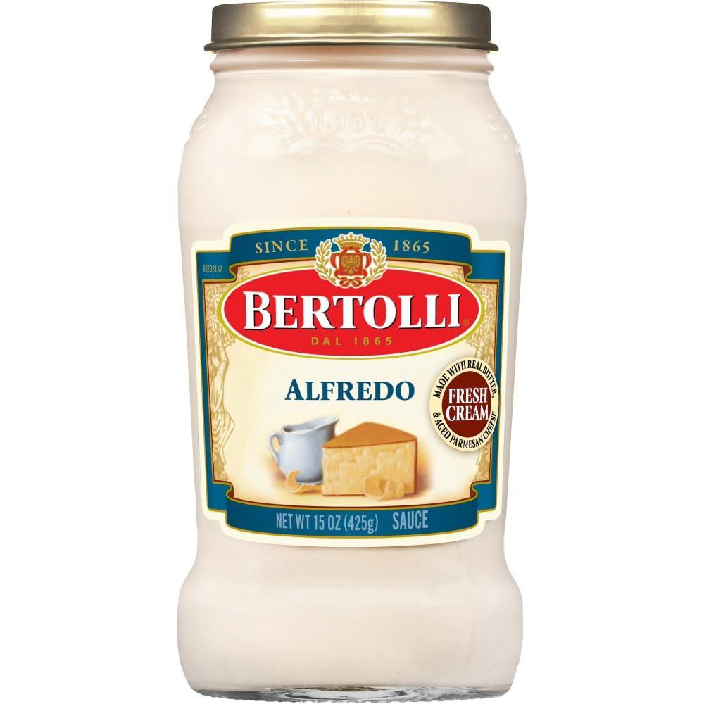 image:imageBertolli Alfredo Sauce with Basil Spaghetti Pasta Sauce 15 ozAged Parmesan Alfredo