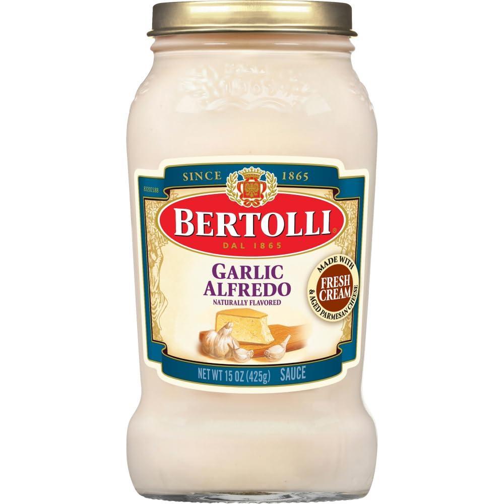 image:imageBertolli Alfredo Sauce with Basil Spaghetti Pasta Sauce 15 ozGalric Alfredo