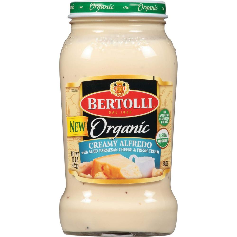 image:imageBertolli Organic Creamy Alfredo with Aged Parmesan Cheese Sauce 15 oz