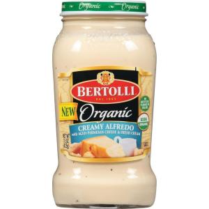 Bertolli Organic Creamy Alfredo with Aged Parmesan Cheese Sauce, 15 oz.