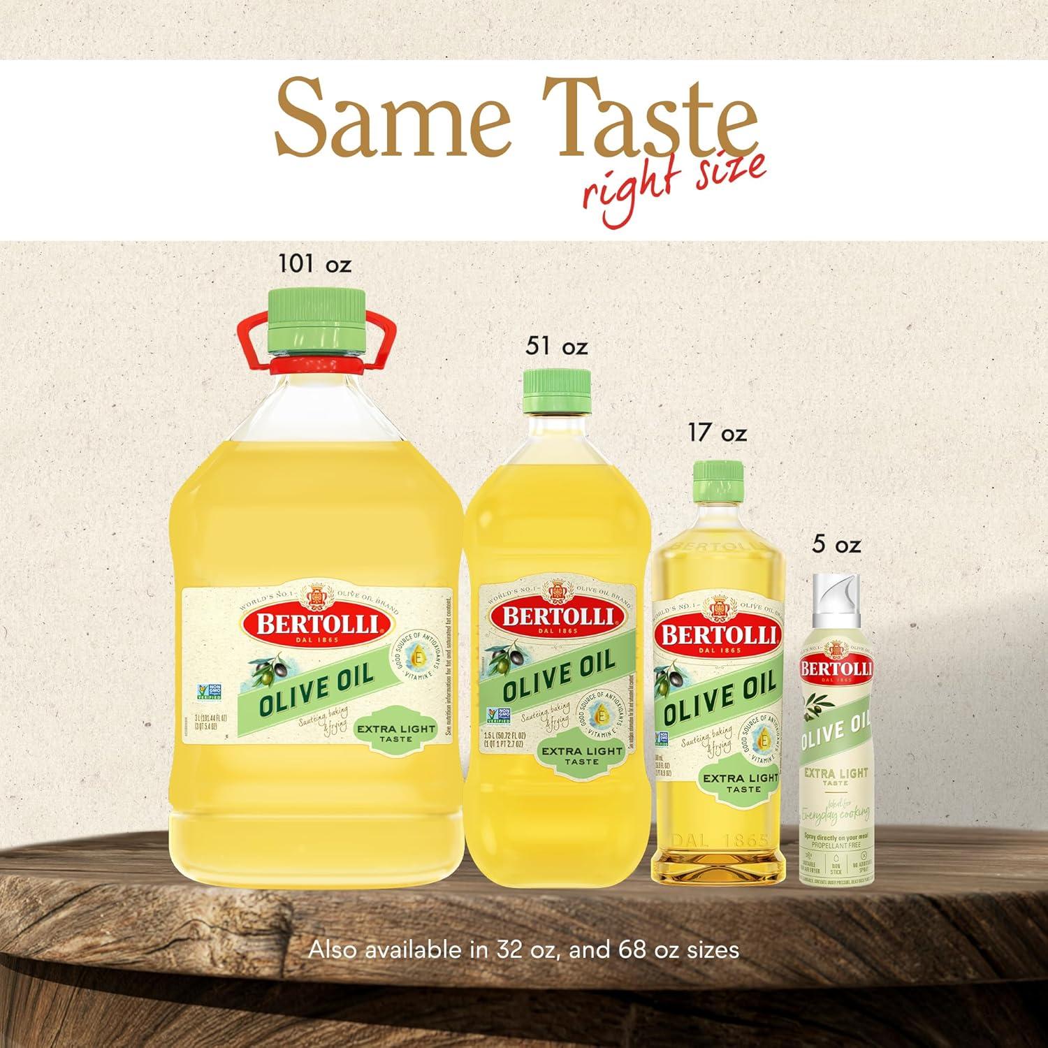image:imageBertolli Extra Light Tasting Olive Oil 51Ounce Bottle1014 fl oz