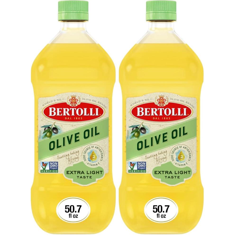 image:imageBertolli Extra Light Tasting Olive Oil 51Ounce Bottle5072 fl oz Pack of 2