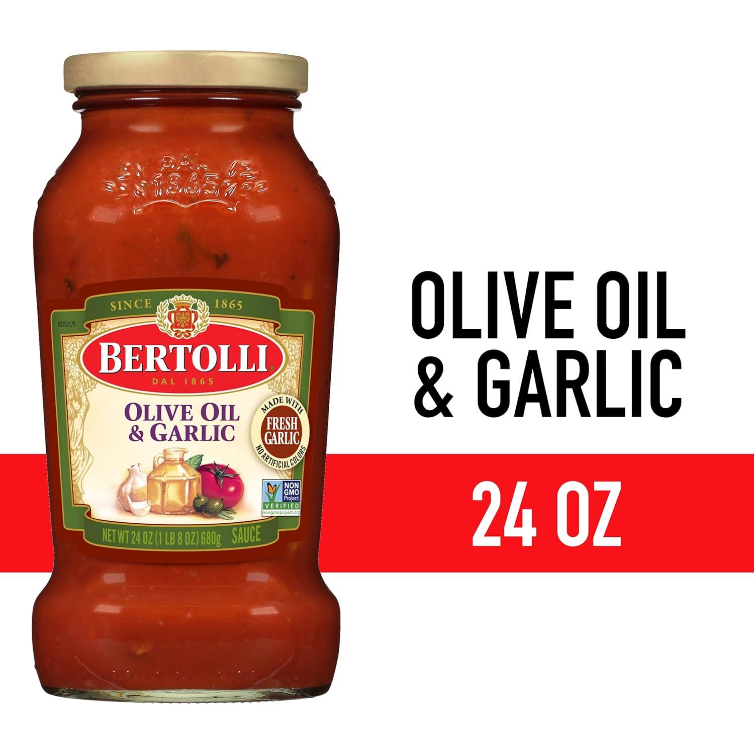 image:imageBertolli Pasta Sauce with Olive Oil and Garlic Spaghetti Tomato Sauce 24 ozOlive Oil Garlic