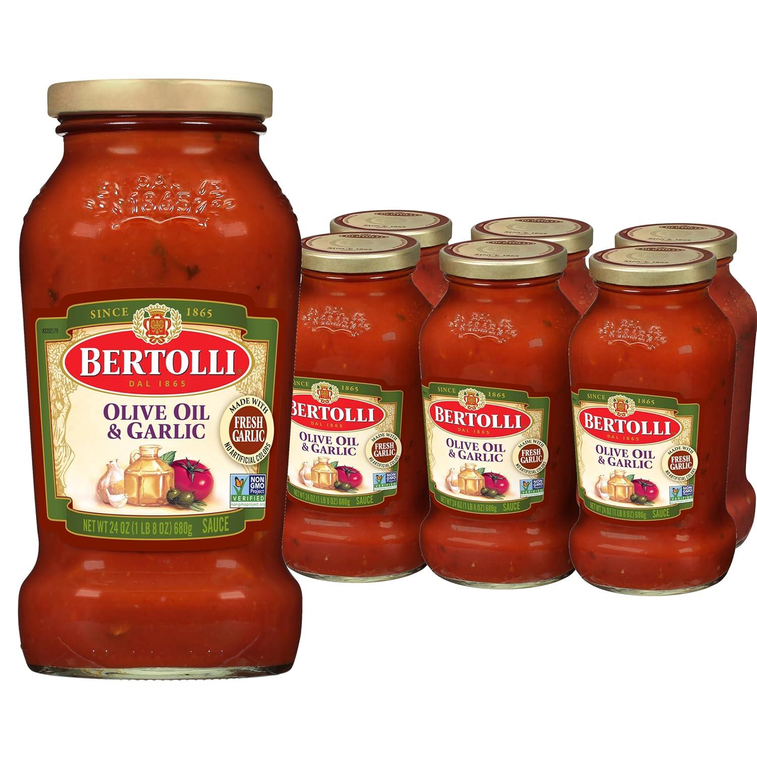 image:imageBertolli Pasta Sauce with Olive Oil and Garlic Spaghetti Tomato Sauce 24 ozOlive Oil Garlic