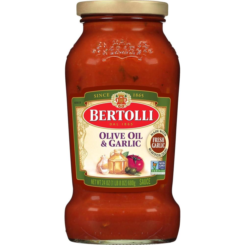 image:imageBertolli Pasta Sauce with Olive Oil and Garlic Spaghetti Tomato Sauce 24 ozOlive Oil  Garlic